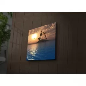 Image of 2828?ACT-49 Multicolor Decorative LED Lighted Canvas Painting