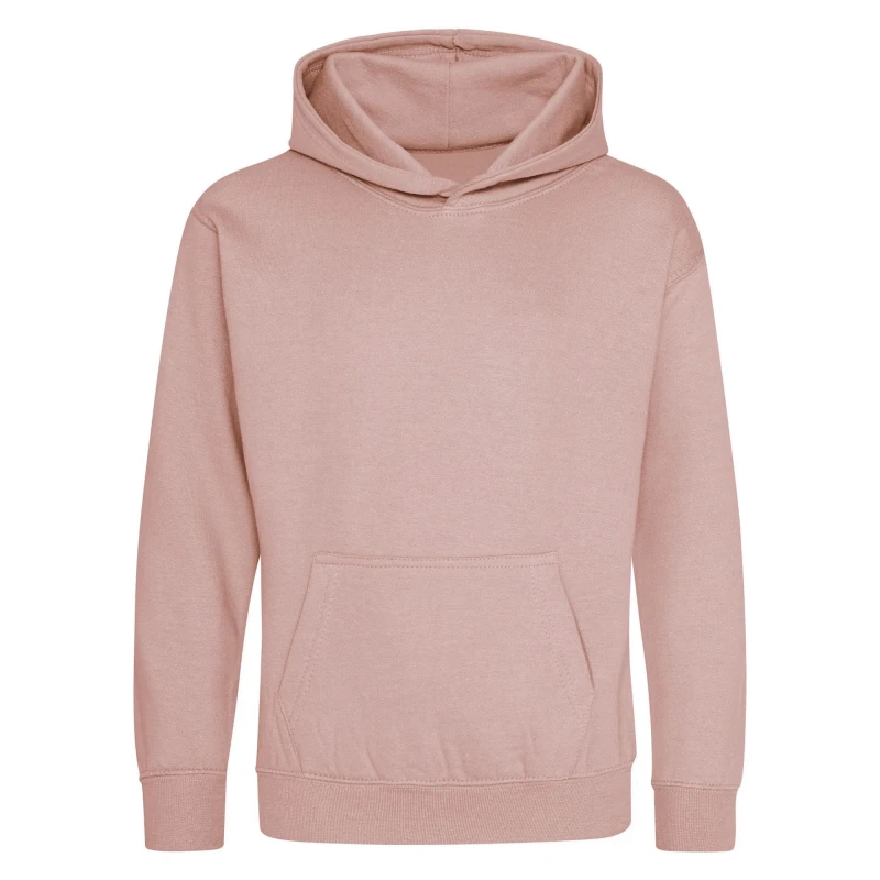 Image of Awdis JH001B girls's Children's Sweatshirt in Red