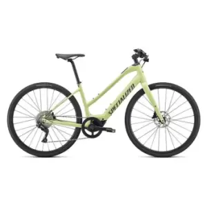 Image of Specialized Vado 4.0 SL Step Through 2022 Electric Hybrid Bike - Yellow