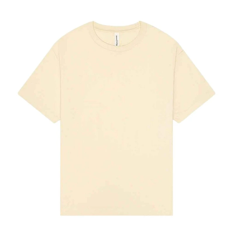 Image of Bella + Canvas Mens Heavy Boxy T-Shirt in Natural Size: XS Natural Male XS