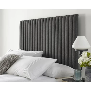Image of Soho Collection Headboard, Charcoal - Headboard Size Double (135x190) - Catherine Lansfield