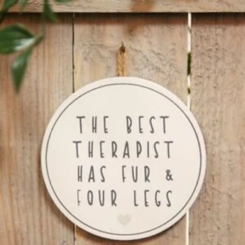 Image of Best of Breed Wooden Plaque - Best Therapist
