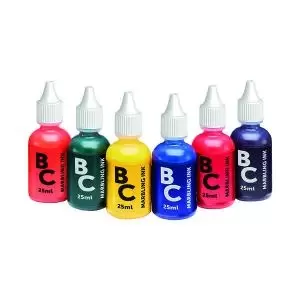 Image of Brian Clegg Marbling Inks 125ml Standard Assorted Pack of 6 AK19