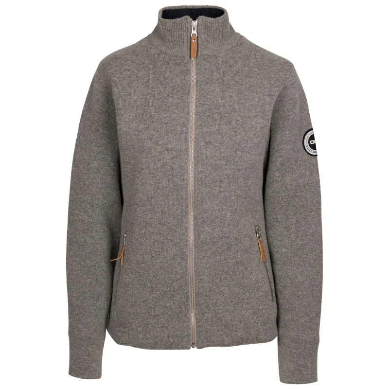 Image of Trespass Tinahely Fleece Jacket Grey female