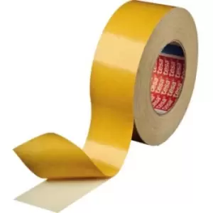 Image of tesa 04964-00076-00 Double sided adhesive tape tesafix 4964 White (L x W) 50 m x 50 mm