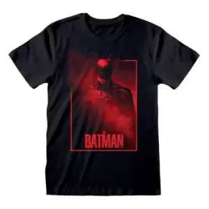 Image of The Batman T-Shirt Red Smoke Size S