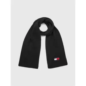 Image of Tommy Hilfiger Big Flag Scarf - Black