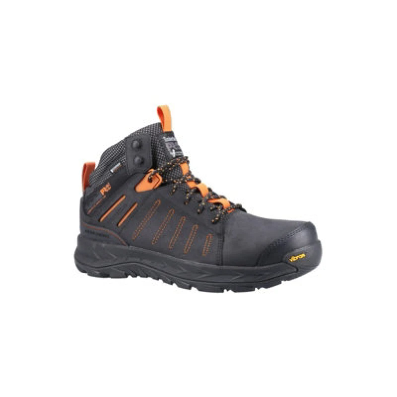 Image of Timberland Pro Mens Trailwind Composite Toe Safety Boots UK Size 8 (EU 42) Black TIM091-BLACK-8