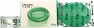Image of Pears Pure & Gentle Transparent Soap Green With Lemon Flower Extracts 100g