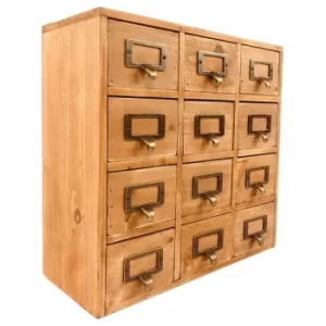 Image of Storage Drawers (12 drawers) 35 x 15 x 34cm