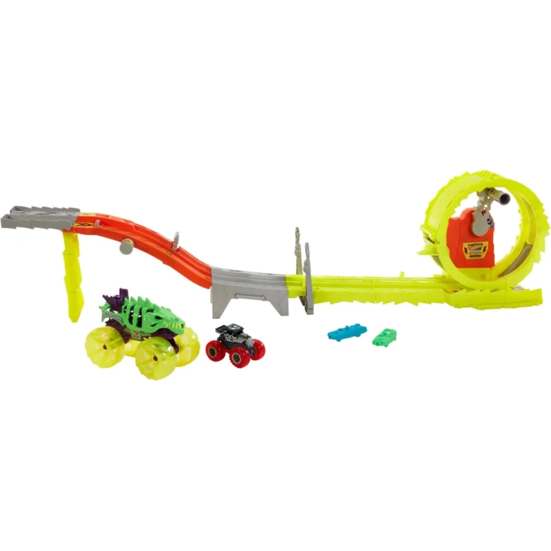 Image of Hot Wheels Hot Wheels Monster Trucks Charge & Chase Challenge