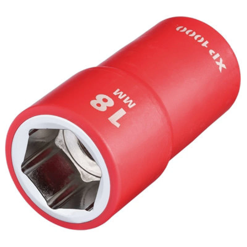 Image of Draper XP1000 1/2" Drive VDE Insulated Hexagon Socket 17859 Drive: 1/2"