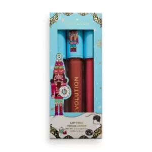 Image of I Heart Revolution Nutcracker Lip Trio Gift Set
