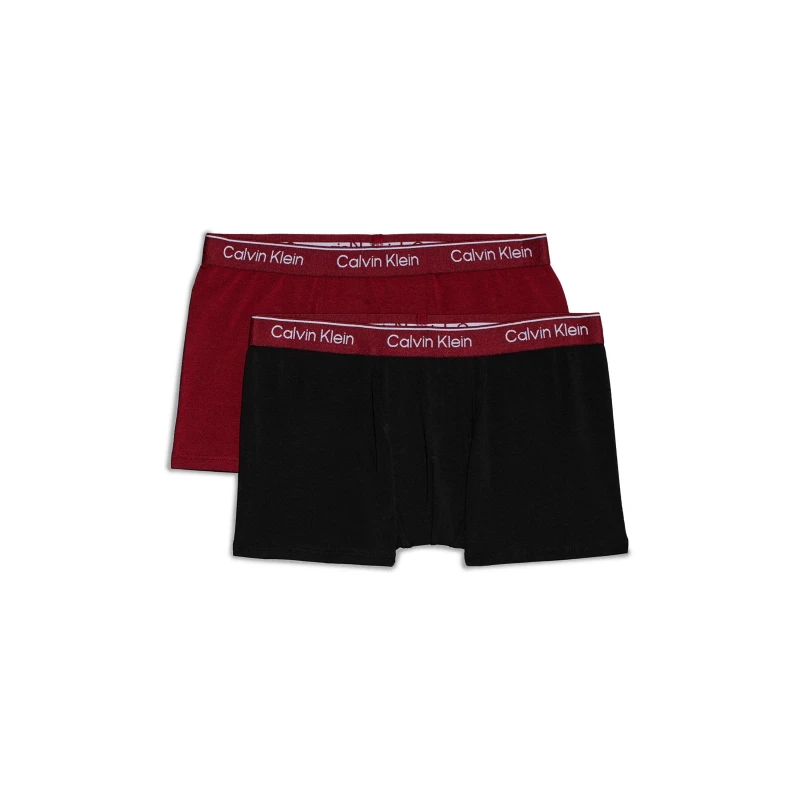 Image of Calvin Klein 2 Pack Trunks Junior - Multi Multi 7 - 8 Years