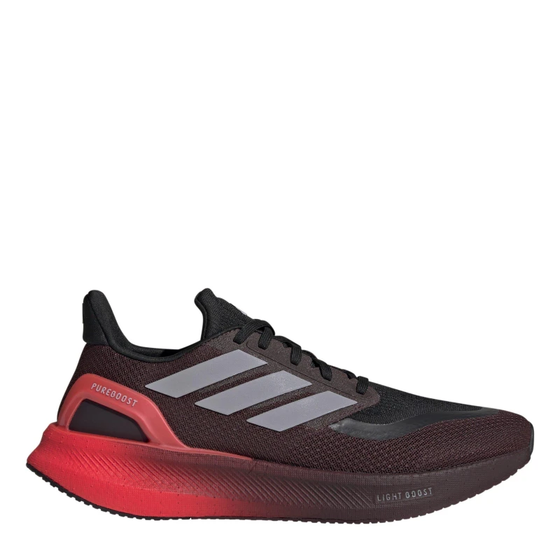 Image of adidas Kids Pureboost Runners Aurr/Glogry/Red male 4.5 (37.5)