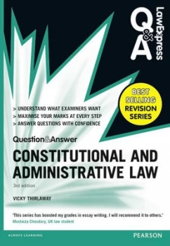 Image of Constitutional and Administrative Law by Victoria Thirlaway Book