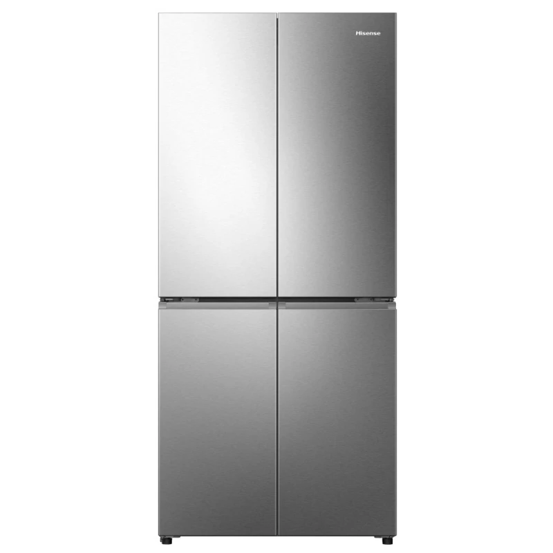 Image of Hisense PureFlat 483L Four Door American Fridge Freezer - Stainless Steel RQ5P470SAID Stainless steel