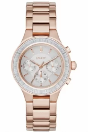 Image of Ladies DKNY Park Slope Chronograph Watch NY2396