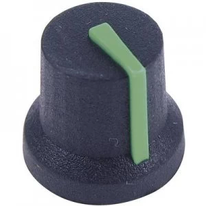 Image of Cliff CL170852BR Knob K87Mbr Black Green 6mm D