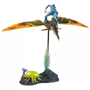 Image of McFarlane Disney Avatar: The Way of Water - Jake Sully & Skimwing Action Figure