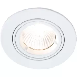 Image of Robus GU/GZ10 Adjustable Fire Rated IP20 Non-Integrated Downlight Brass - RF208-02