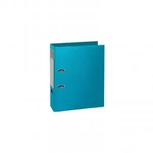 Image of Teksto Lever Arch File Prem Touch A4 80mm Spine Blue 53652E 15740EX
