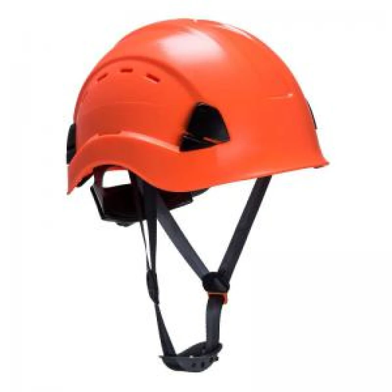 Image of Portwest Height Endurance Vented Safety Helmet PS63ORR Colour: Orange