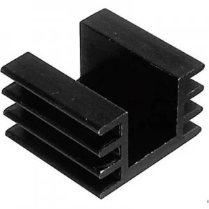 Image of Fin heat sink 8 CW L x W x H 30 x 32 x 20 mm TO 220 ASSMANN W