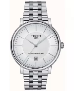 Image of Tissot Carson Automatic Silver Dial Mens Watch T122.407.11.031.00 T122.407.11.031.00