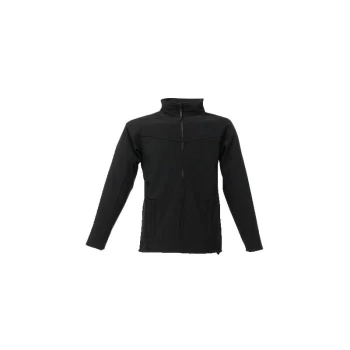 Image of TRA642 28P Uproar Soft Shell Jacket Black Medium - Regatta