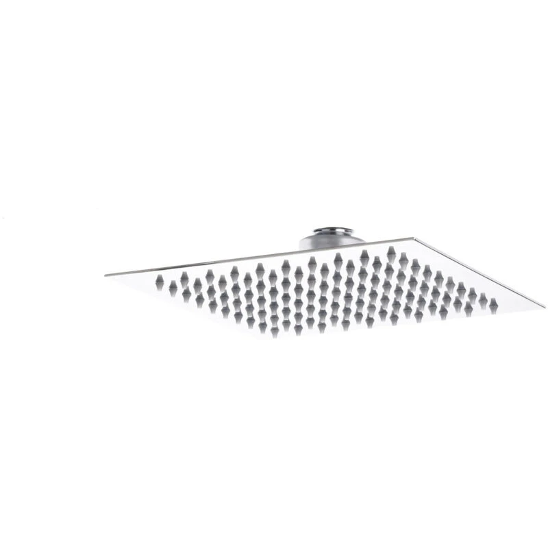 Image of HUDSON REED Square Fixed Shower Head 200mm x 200mm - Chrome - Hudson Reed a3088