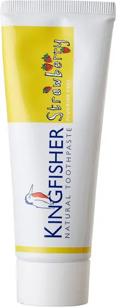 Image of Kingfisher Natural Childrens Strawberry Toothpaste 75ml