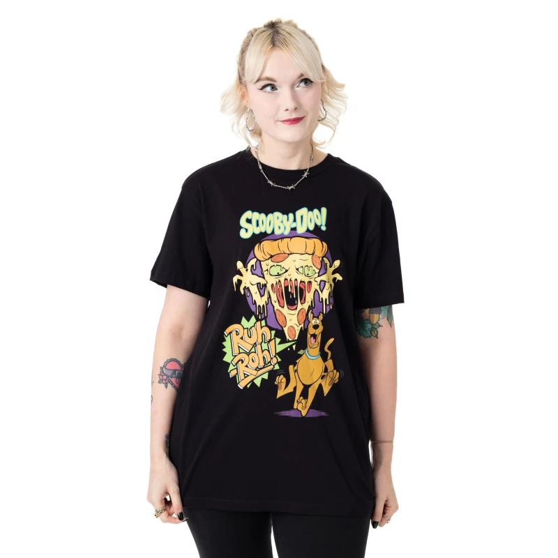 Image of (XXX-Large) Scooby Doo Short Sleeved T-Shirt (Unisex Black)