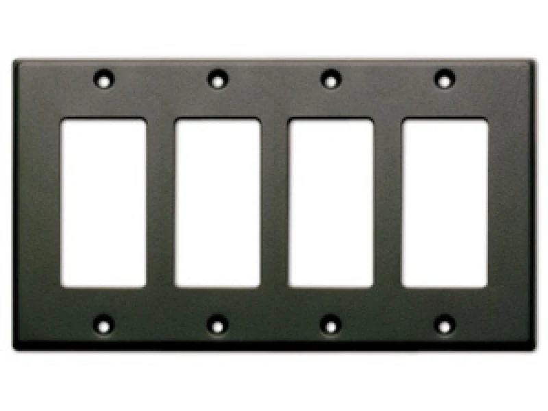 Image of Radio Design Labs CP-4B wall plate/switch cover Black
