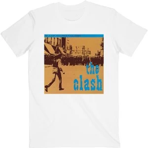 Image of The Clash - Black Market Unisex X-Large T-Shirt - White