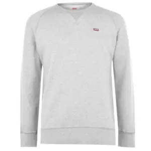 Image of Levis Chest Hit Sweater - Grey