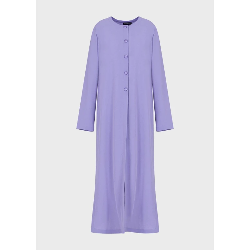 Image of Emporio Armani Coat Violet female 8