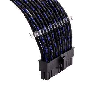 Image of Phanteks Extension Cable Combo Kit S-Pattern - Black/Blue