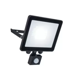 Image of Lutec Tec30 30W Cool White LED Floodlight with PIR Sensor
