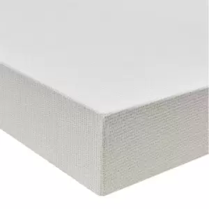 Image of Bedeck of Belfast Sana 200TC Cotton Percale Fitted Sheet - Beige