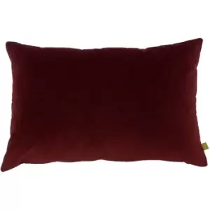 Image of Furn Velvet Cushion Cover (One Size) (Ox Blood)