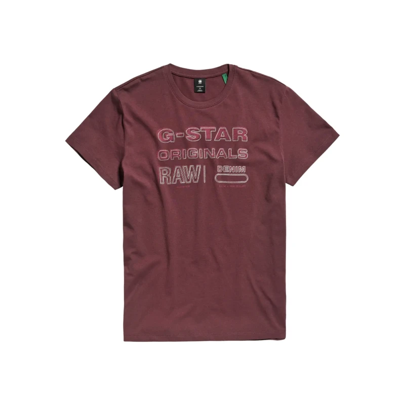 Image of G-Star T-Shirt G-Star Originals Stamp Rouge Male S