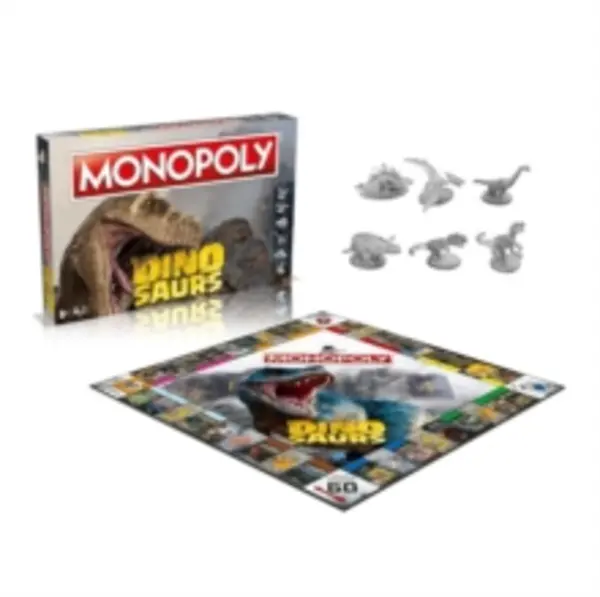 Image of Dinosaurs Monopoly Game Paperback