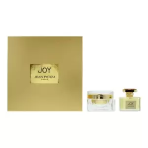 Image of Jean Patou Joy 2 Piece Gift Set: Eau de Parfum 50ml - Body Cream 100ml TJ Hughes