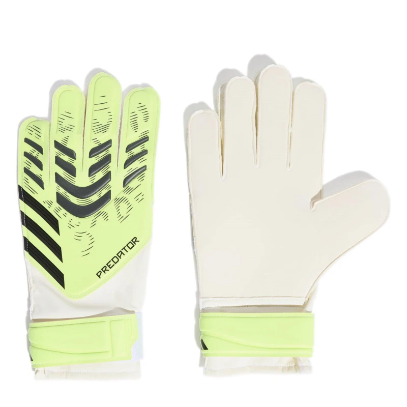 Image of adidas Predator Training Goalkeeper Gloves Adults Lemon/Black male 9