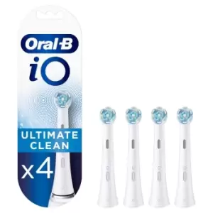 Image of Oral B iO White Ultimate Cleaning Electric Toothbrush Replacement Heads 4Pcs