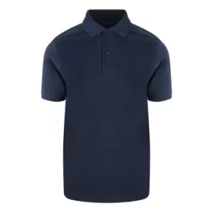 Image of AWDis Just Polos Mens Stretch Pique Polo Shirt (S) (Navy)