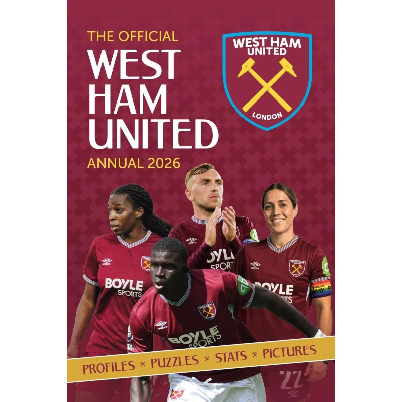 Image of Grange West Ham United Annual 2026 Multi unisex 190 X 285m