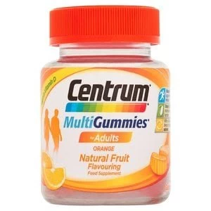 Image of Centrum Multigummies Orange Natural Fruit Flavour x30