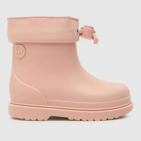 Image of Igor pale pink bimbi euri Girls Toddler wellies Pale Pink UK 10 (EU 28)
